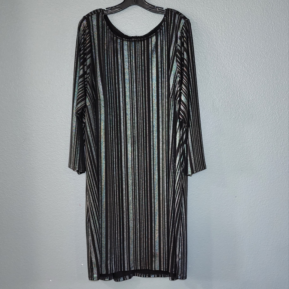 Torrid Black Studded Shift Dress / 4X